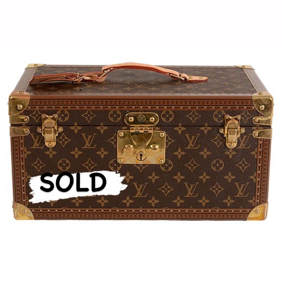 Louis Vuitton Handbags - LOUIS VUITTON LV Logo Deauville Hand Bag Monogram Leather Brown M47270 64JH796